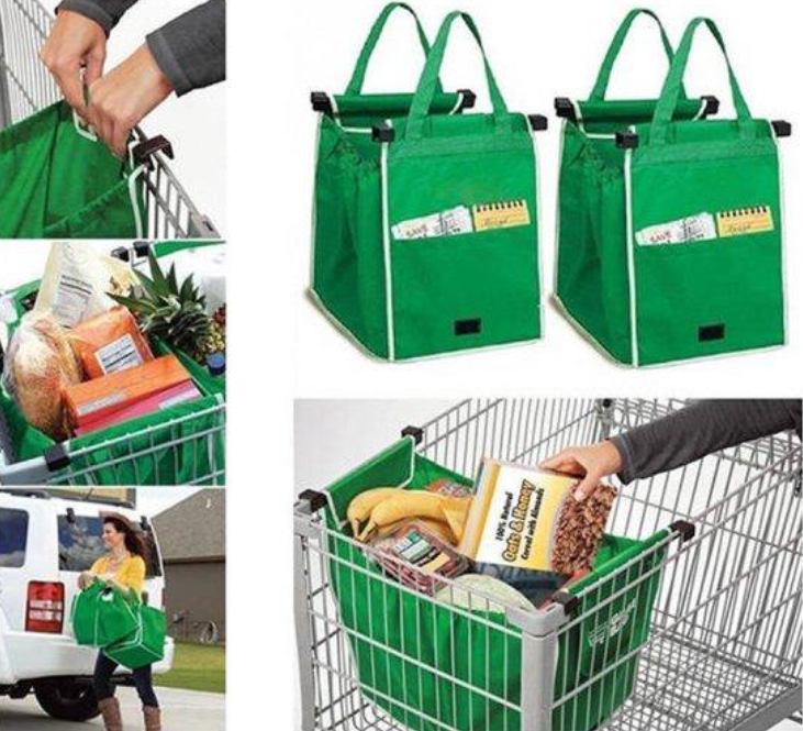 Pack x2 Bolsas Reutilizables para Supermercado